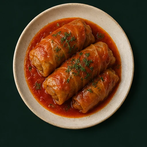 Голубцы с говядиной и рисом
