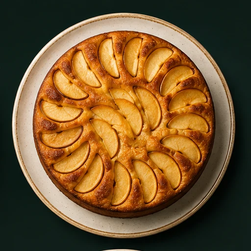 Шарлотка с яблоками