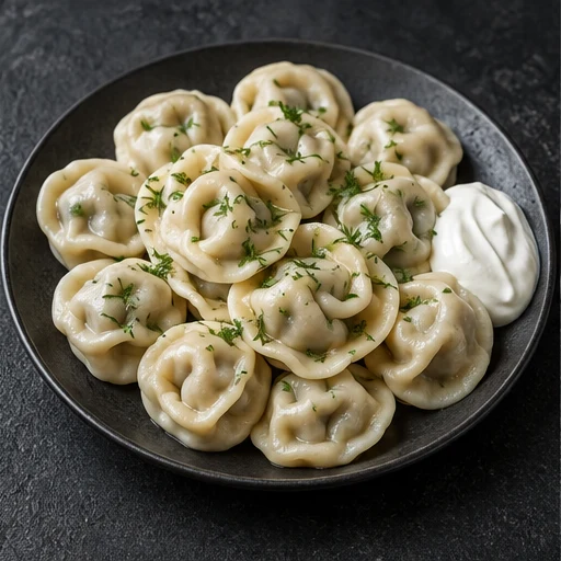 Пельмени с говядиной и свининой